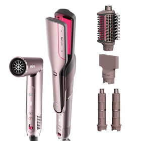 Shark FlexFusion Multi-Styler vue de face avec finition blush