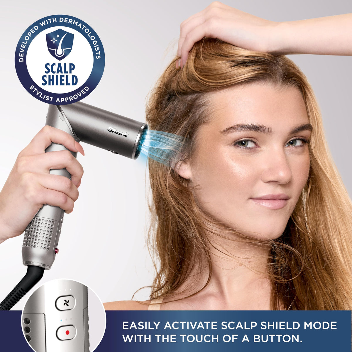 Shark FlexFusion Styler céramique avec finition lisse