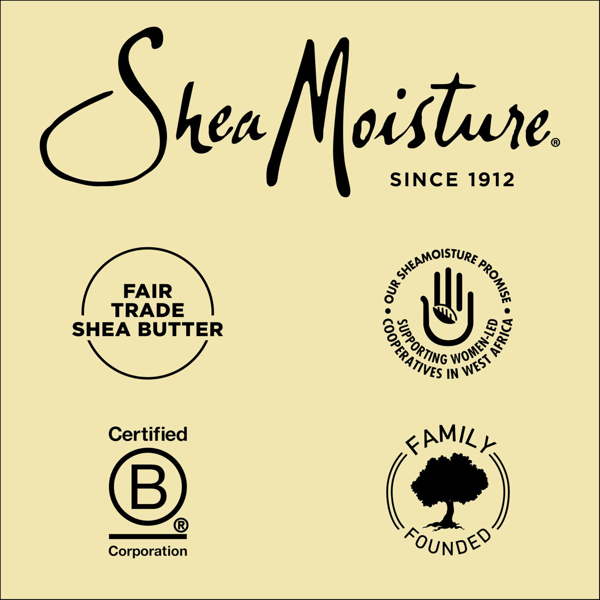 Shea Moisture Shampoo Fortifiant et Restaurateur en usage dans une salle de bain