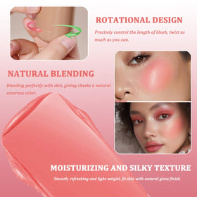 SHEEYOON Crème Blush Stick Rose Douce avec étiquette