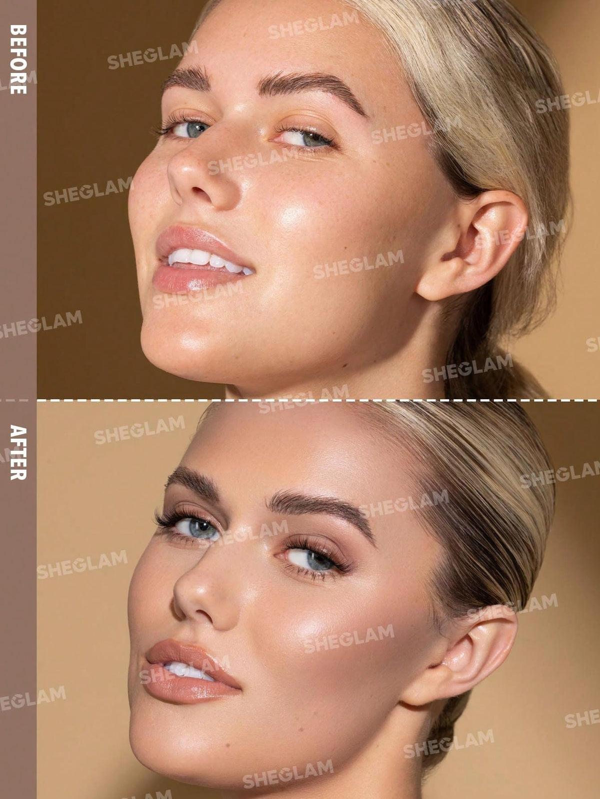 SHEGLAM Contour Liquide 01 Soft Tan stick texture crémeuse