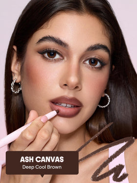 SHEGLAM Crayon à Lèvres Ash Canvas 10g en utilisation