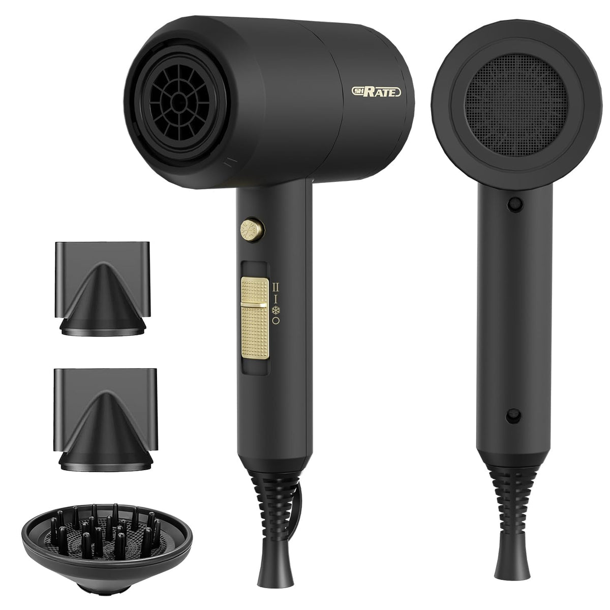 SHRATE Sèche-Cheveux Ionique 1800W vue de face