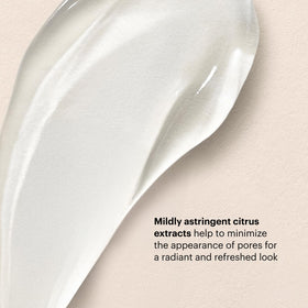 SkinMedica Nettoyant Exfoliant avec ingrédients en arrière-plan