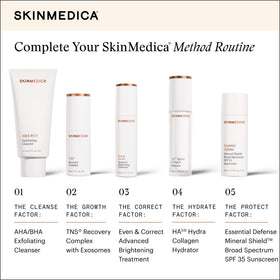 SkinMedica TNS Recovery Complex 200g en utilisation quotidienne