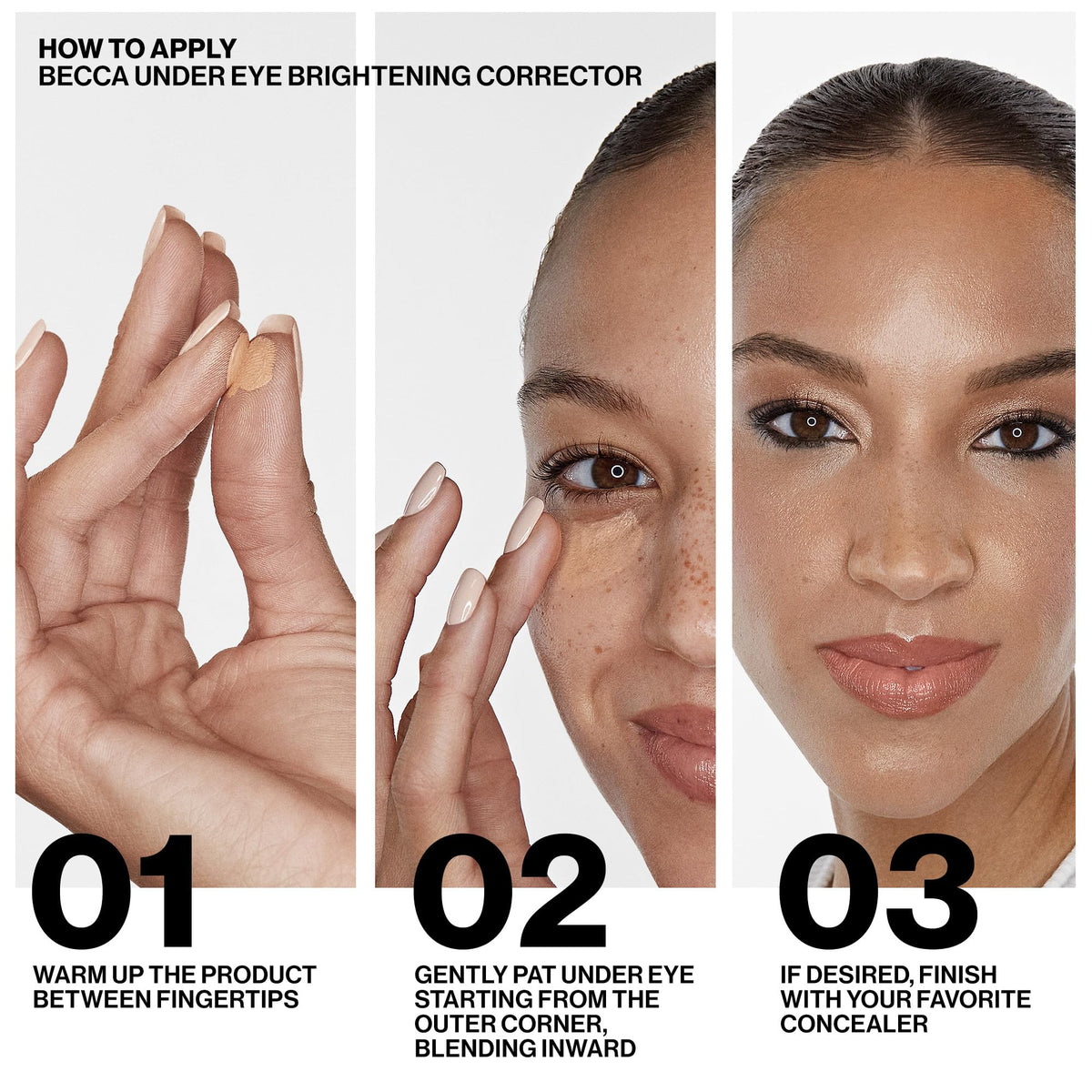 Smashbox Correcteur Éclaircissant Sous les Yeux 50g en situation sur un miroir