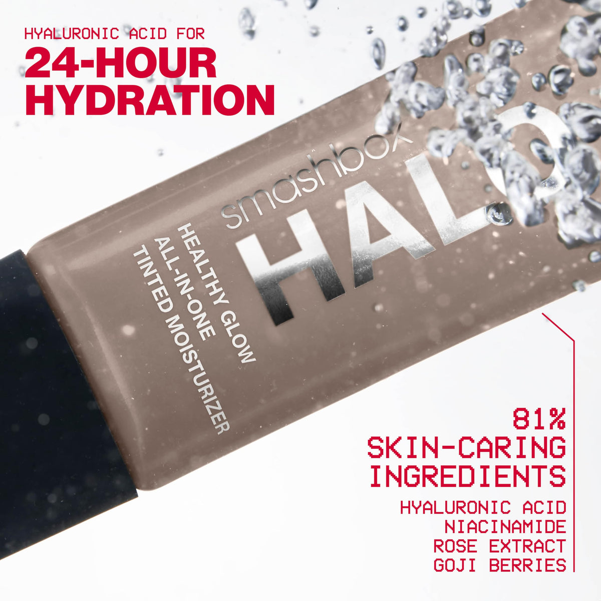 Smashbox Halo Tinted Moisturizer packaging front