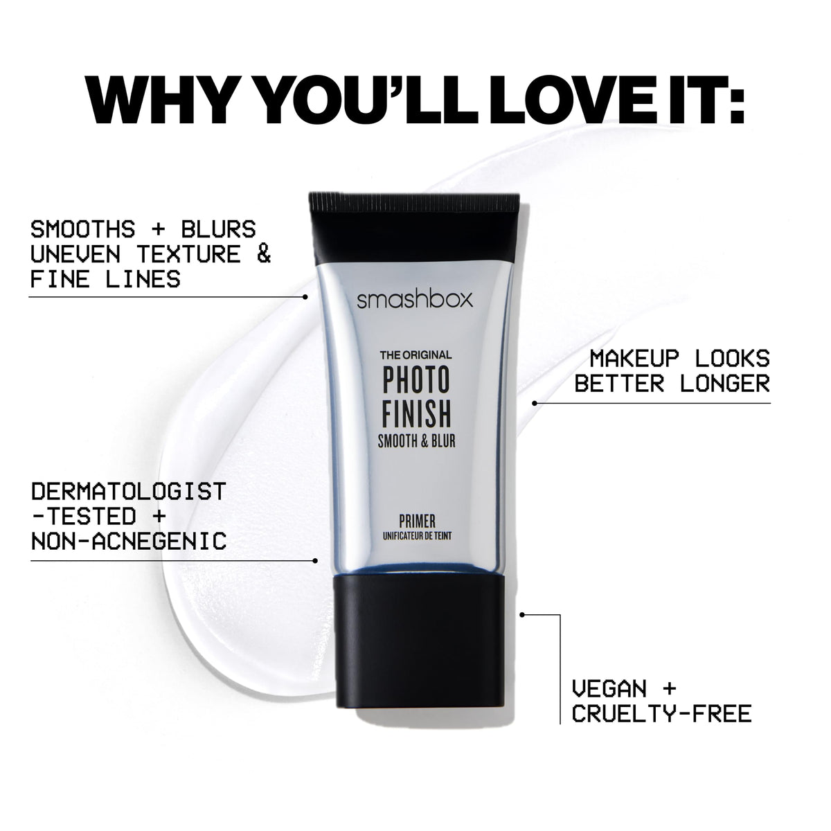 Smashbox Photo Finish Primer 50g sur une coiffeuse