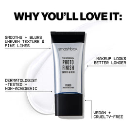 Smashbox Photo Finish Primer 50g sur une coiffeuse