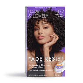 SoftSheen coloration capillaire nourrissante 372 noir naturel vue avant