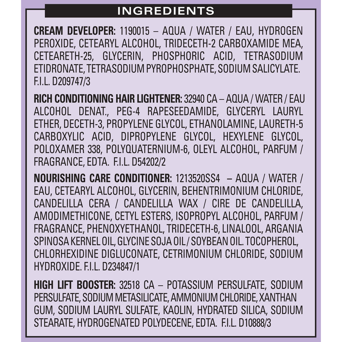 SoftSheen coloration nourrissante 240g en usage