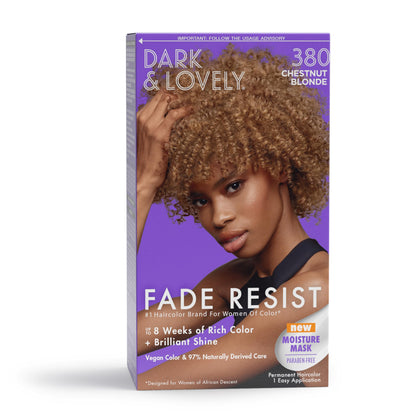 SoftSheen Coloration Richissante Chestnut Blonde 380 vue avant