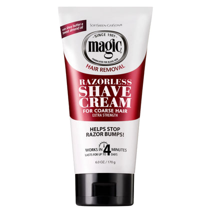 SoftSheen Crème à Raser Sans Rasoir 190g vue de face