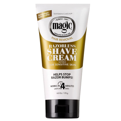 SoftSheen Magic Crème à Raser Sans Rasoir 190g - emballage avant