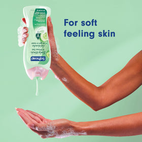 Softsoap Gel Douche Hydratant et Gel à Raser 20 fl oz, texture du produit