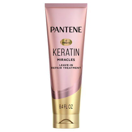 Soin sans Rinçage Pantene à la Kératine 272g, vue avant