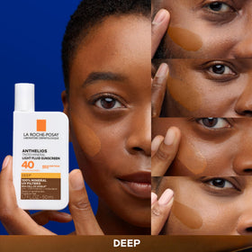 Soin solaire minéral La Roche-Posay avec étiquette SPF 50