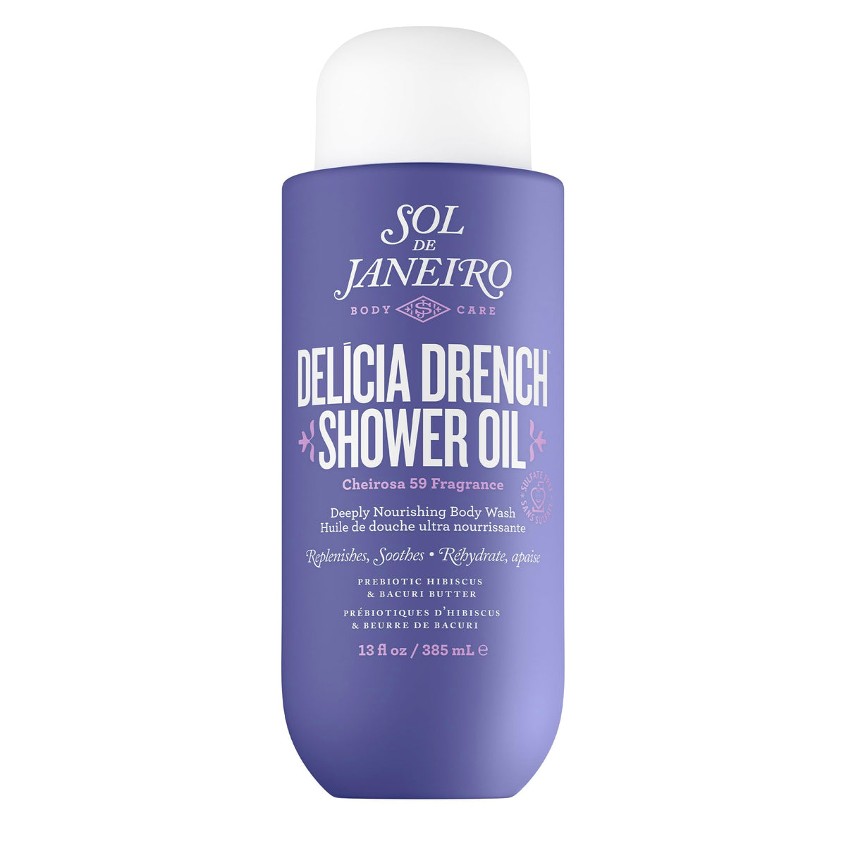 Sol de Janeiro Delícia Drench Shower Oil 385mL vue avant