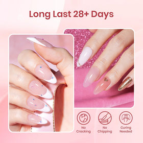 Solution glissante de 30 ml du kit d'extension d'ongles