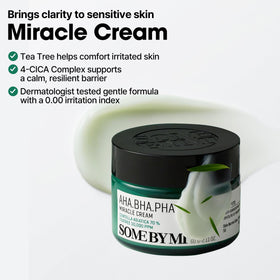 SOME BY MI Crème Miracle AHA BHA PHA 60ml avec des ingrédients naturels