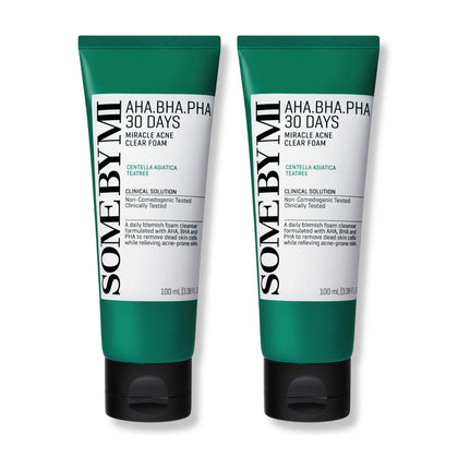 SOME BY MI Miracle Acne Clear Foam Pack de 2, vue avant
