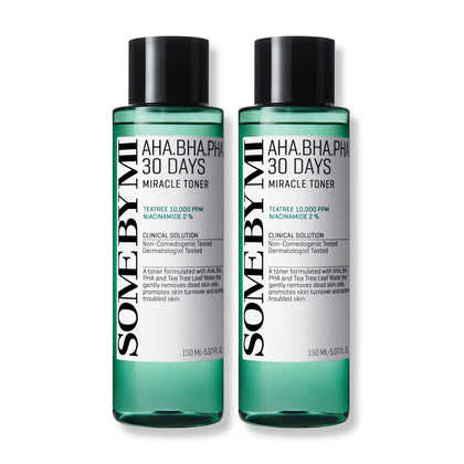 SOME BY MI Toner AHA BHA PHA 30 Jours pack de 2 vue de face