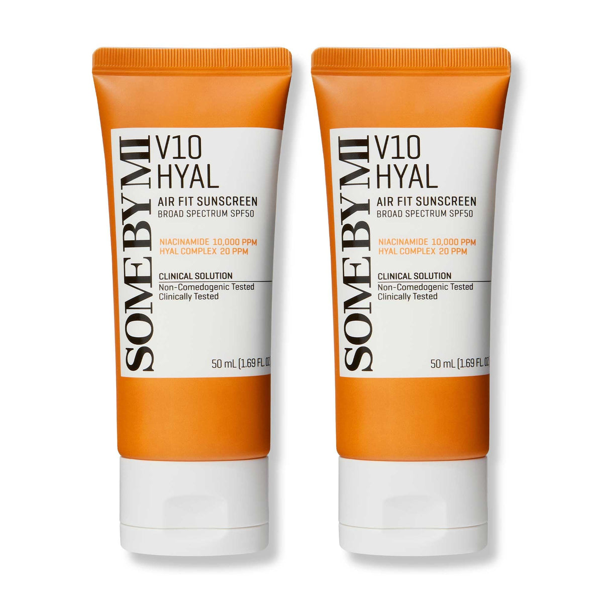 SOME BY MI V10 Hyal Air Fit Sunscreen SPF 50 pack de 2