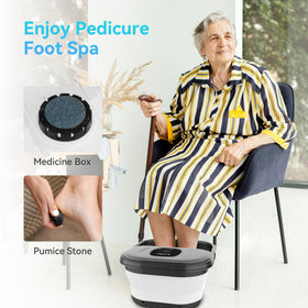 Spa de pieds CuPiLo en utilisation à domicile