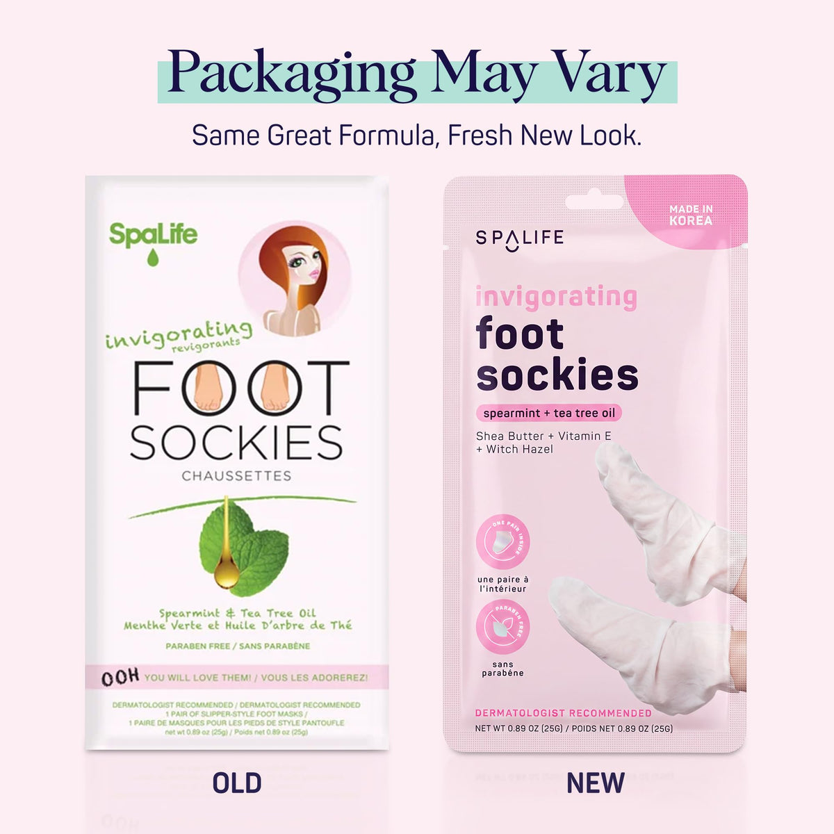 SpaLife Masque de Pieds Hydratant - Détails du produit