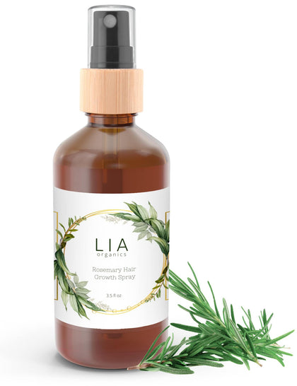 Spray Capillaire à la Romarin de Lia Organics 200g vue avant