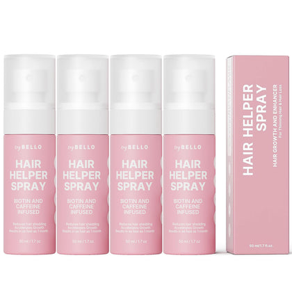 Spray capillaire Trybello 4-pack avec bouteille et étiquette