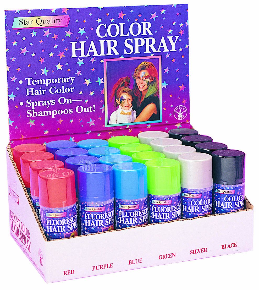 Spray cheveux blanc Rubies 85g sur fond neutre