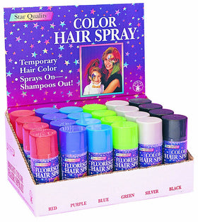 Spray cheveux blanc Rubies 85g sur fond neutre