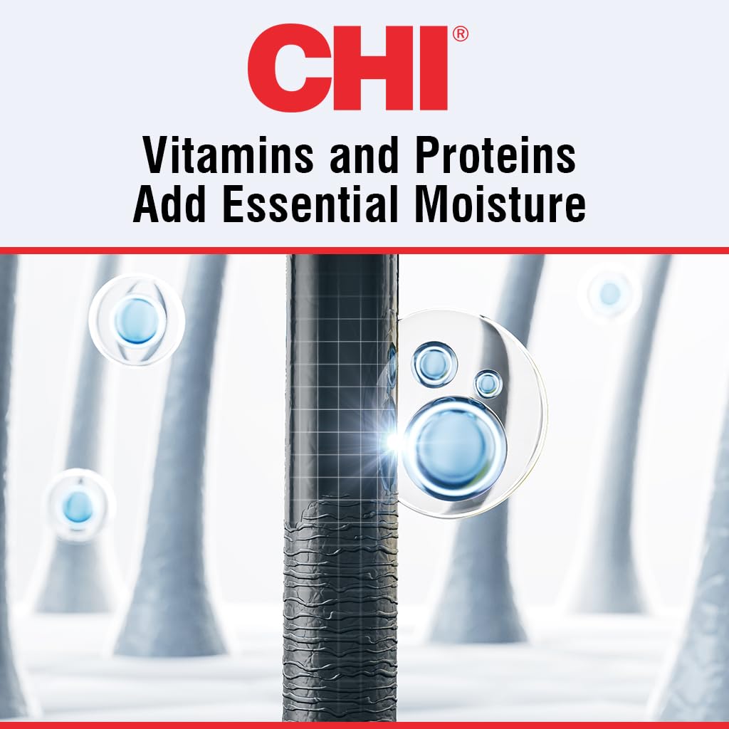 Spray CHI 44 Iron Guard en utilisation sur cheveux