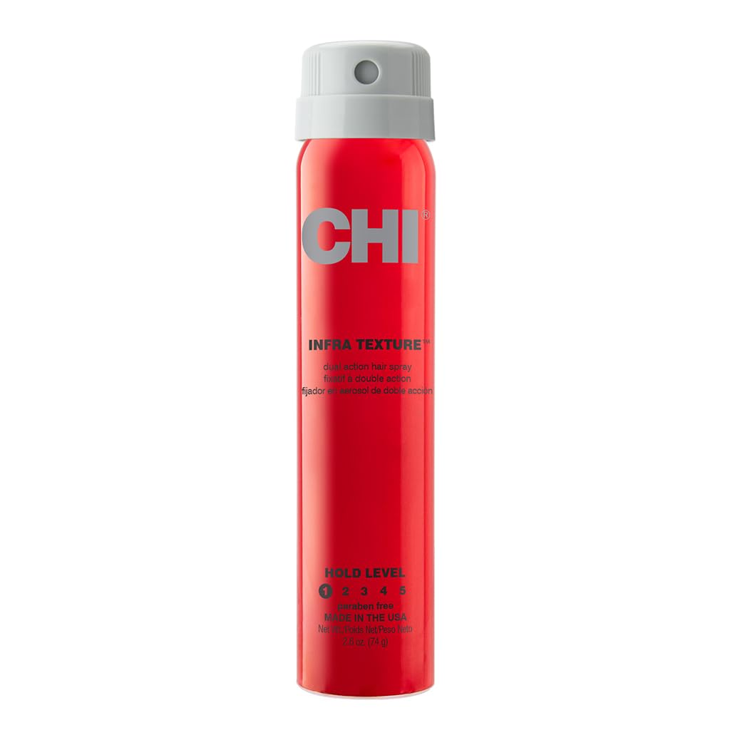 Spray coiffant CHI Infra Texture 100g vue de face avec étiquette