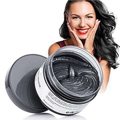Spray colorant temporaire noir Acosexy vue avant