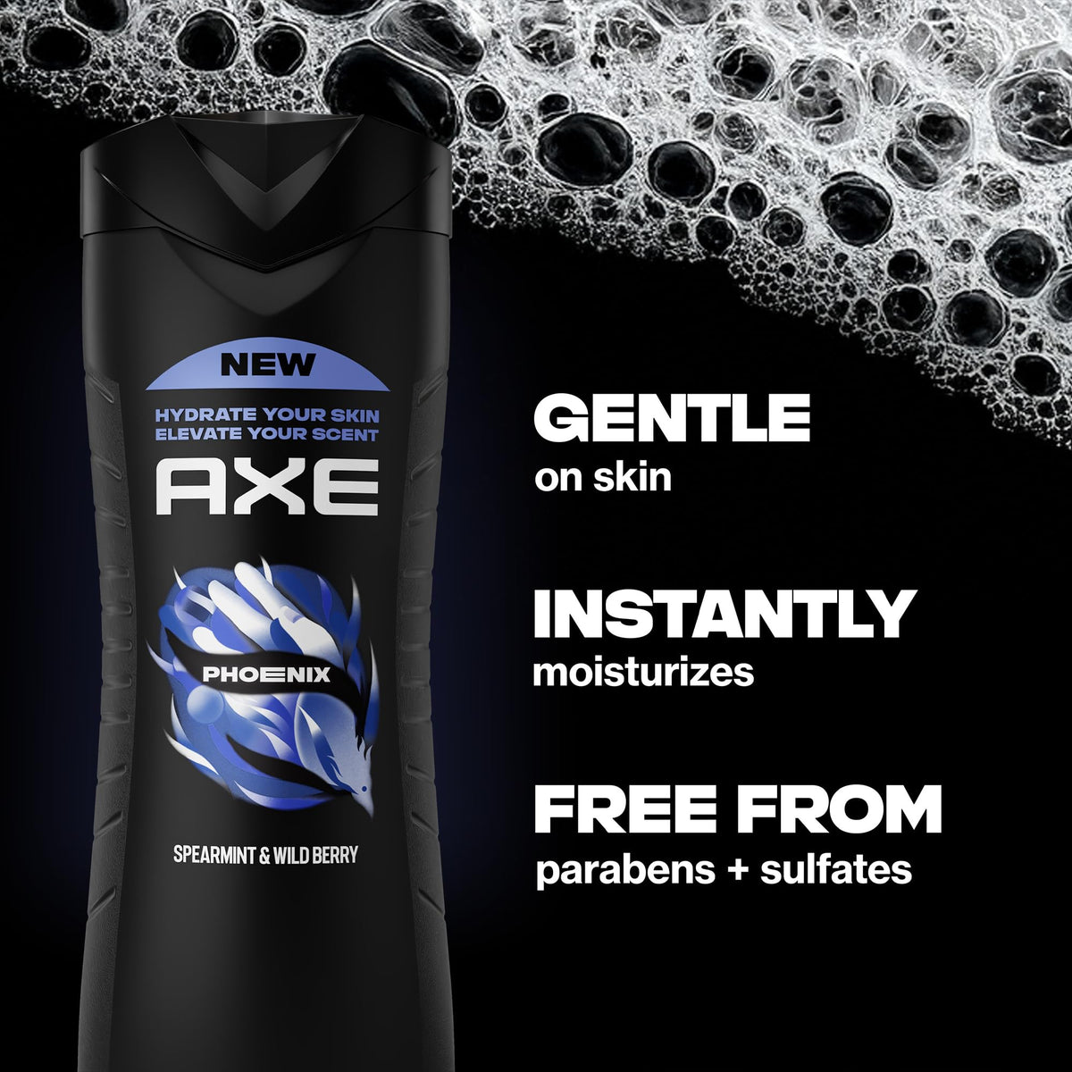 Spray corporel AXE Phoenix 82 g pour un parfum énergisant