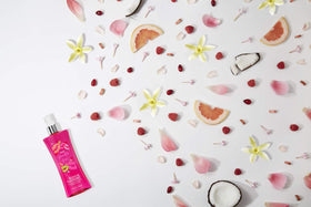 Spray corporel Body Fantasies Pink Vanilla Kiss Fantasy 240g vue arrière