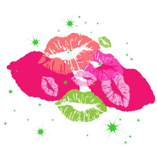 Spray corporel Body Fantasies Pink Vanilla Kiss Fantasy sur une coiffeuse