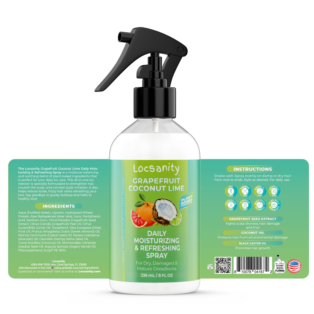 Spray d'orange de Locsanity pour ajouter de la brillance