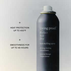 Spray de coiffage Living Proof 200g avec bouchon ouvert
