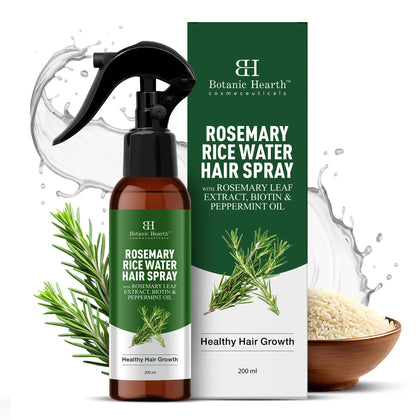 Spray de Croissance Capillaire Romarin Botanic Hearth 200ml vue avant