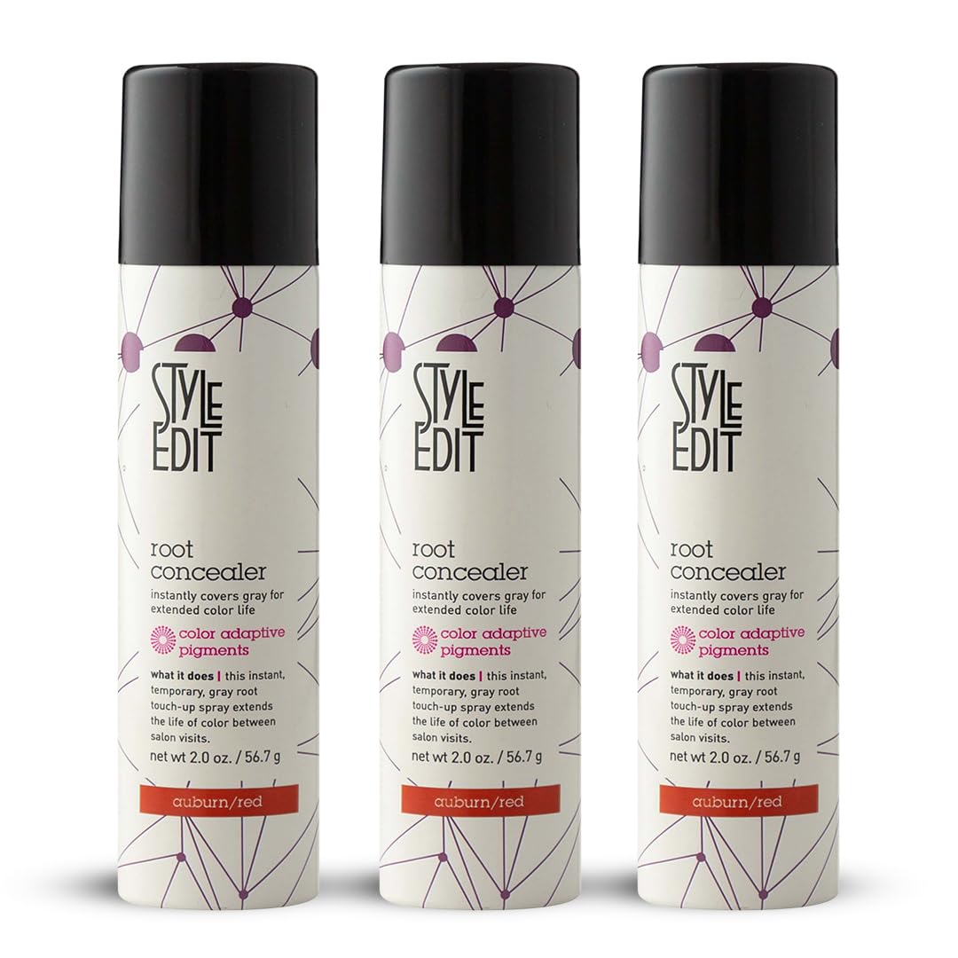 Spray de Retouche Racines STYLE EDIT Auburn 59ml vue avant