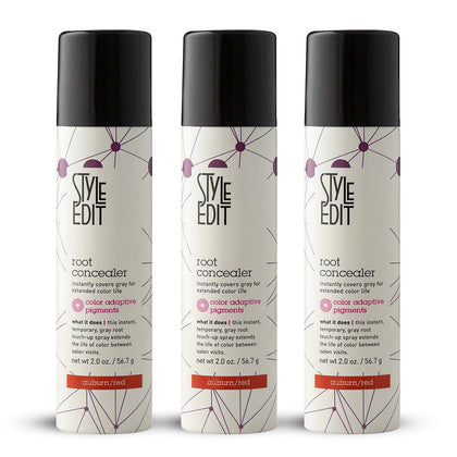Spray de Retouche Racines STYLE EDIT Auburn 59ml vue avant
