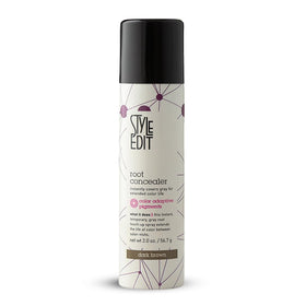 Spray de retouche racines STYLE EDIT brun foncé 2 oz vue de face