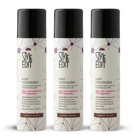 Spray de Retouche Racines STYLE EDIT Marron Moyen 2 oz vue avant