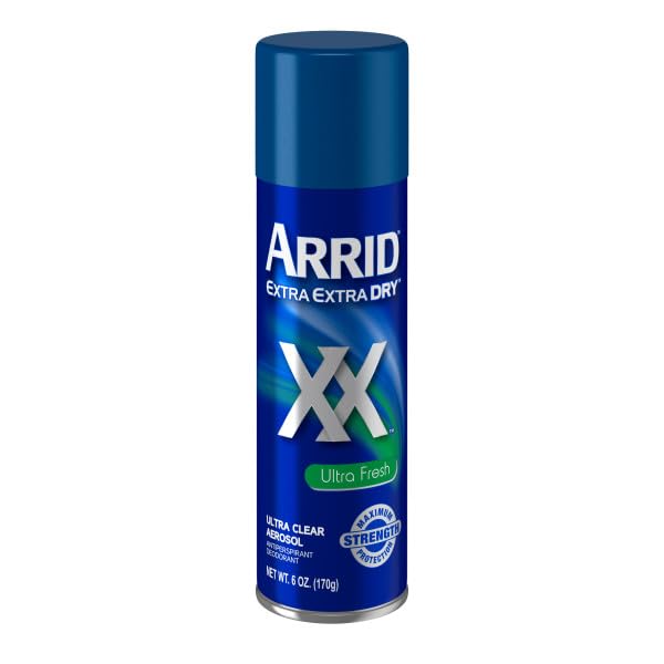 Spray déodorant Arrid Ultra Fresh de 6 oz avec bouchon