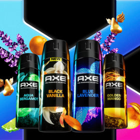 Spray déodorant AXE Aqua Bergamot avec parfum d'agrumes