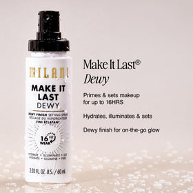 Spray fixateur Milani Make It Last 82g en lifestyle