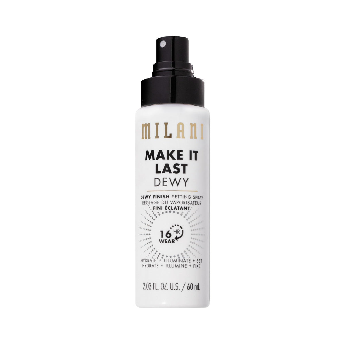 Spray fixateur Milani Make It Last 82g vue de face